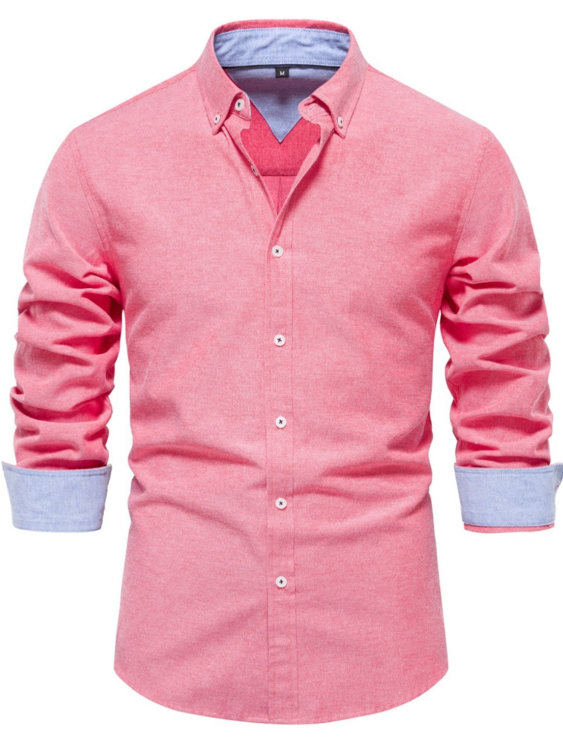 Men's Button Down Collared Neck Shirt for Stylish Comfort