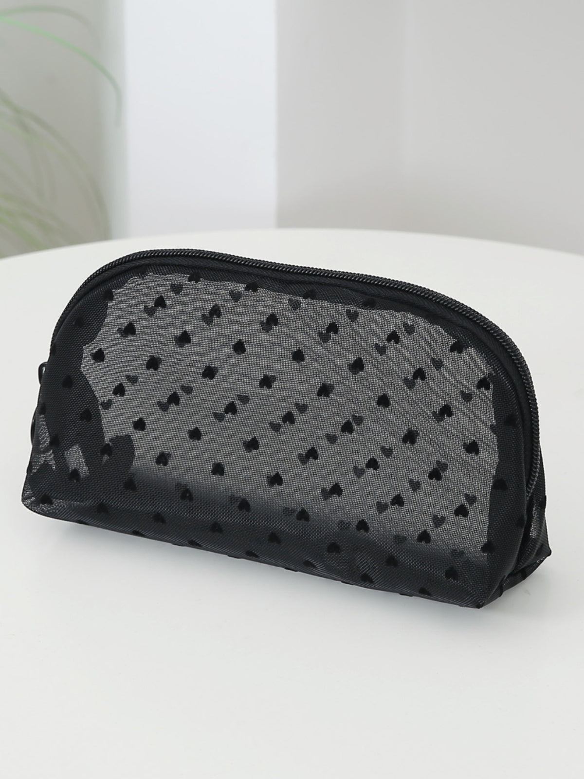 Charming Heart Polyester Travel & Cosmetic Bag Gift Set