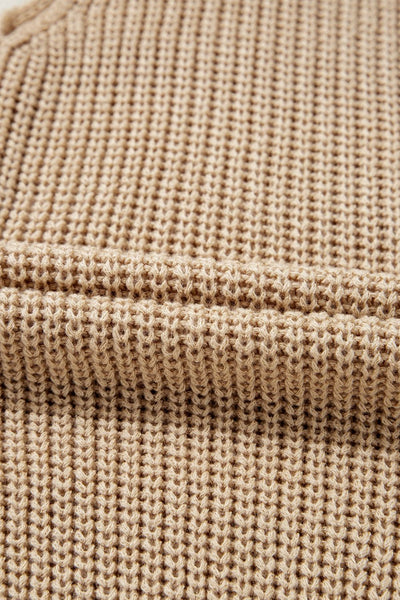 Western Cowboy Embroidery Round Neck Sleeveless Sweater