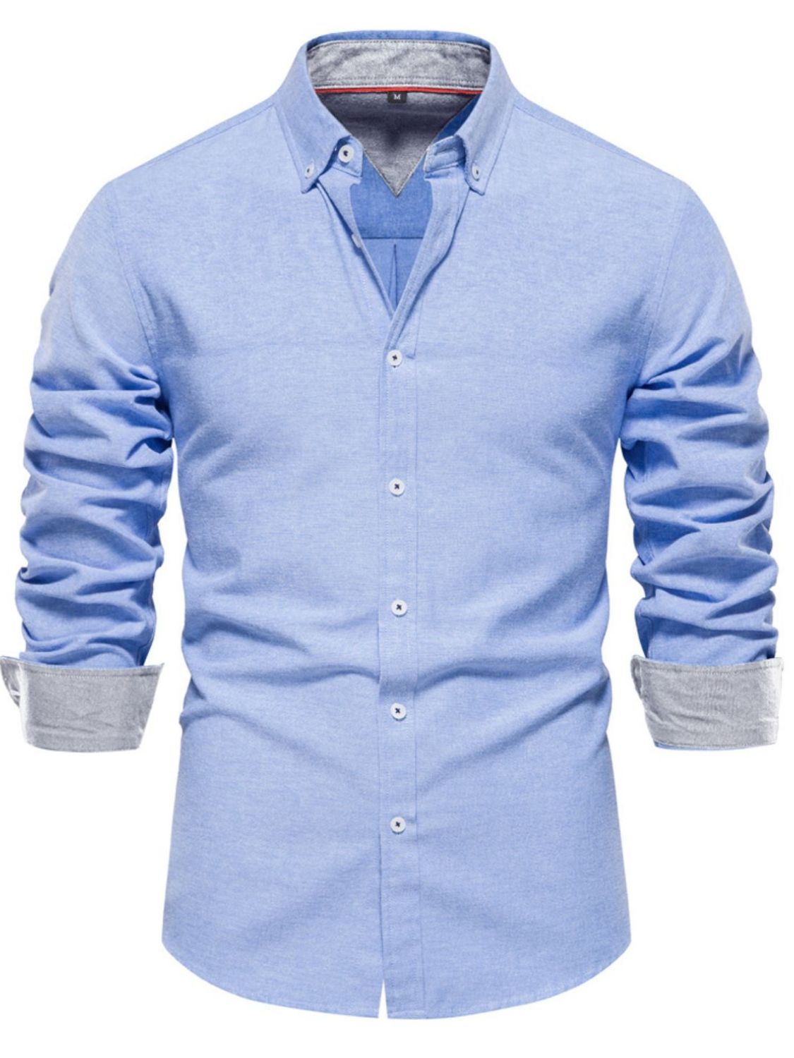 Men's Button Down Collared Neck Shirt for Stylish Comfort