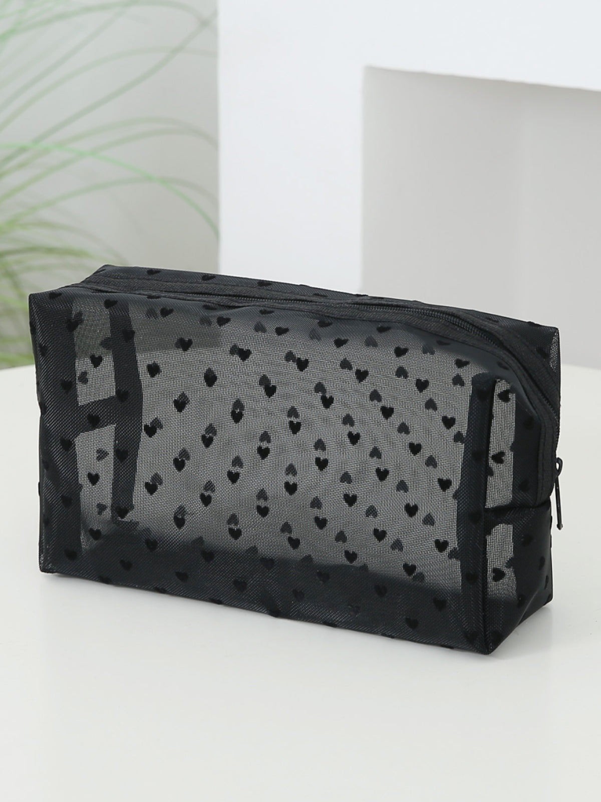 Charming Heart Polyester Travel & Cosmetic Bag Gift Set