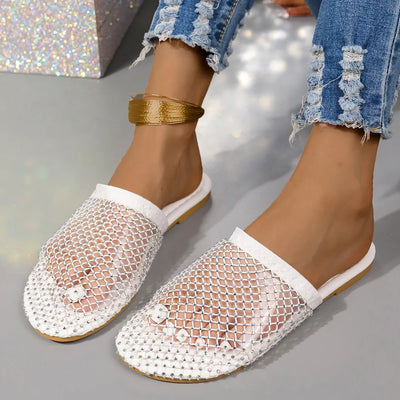 Round Toe Flats Sandals