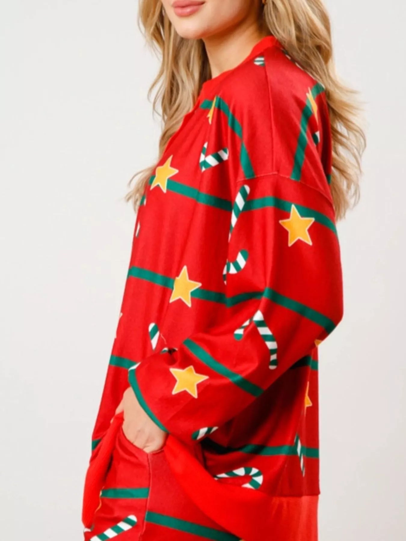 Christmas Long Sleeve Top and Pants Lounge Set