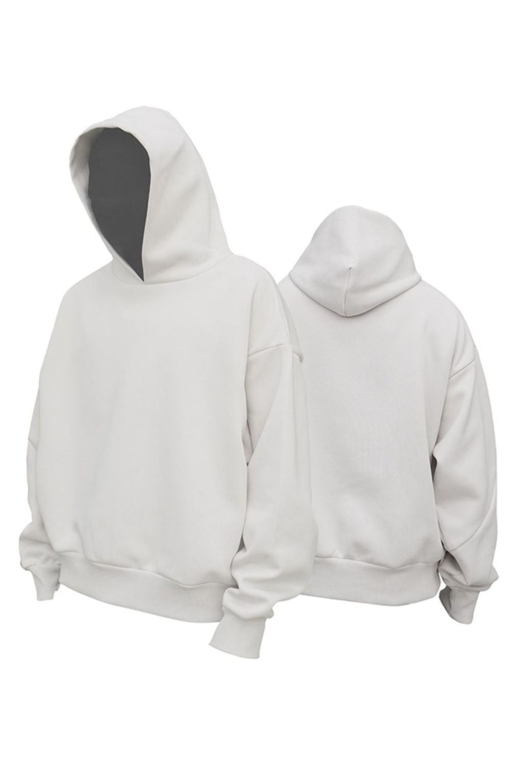 Men's Drop Shoulder Long Sleeve Hoodie for Ultimate Comfort