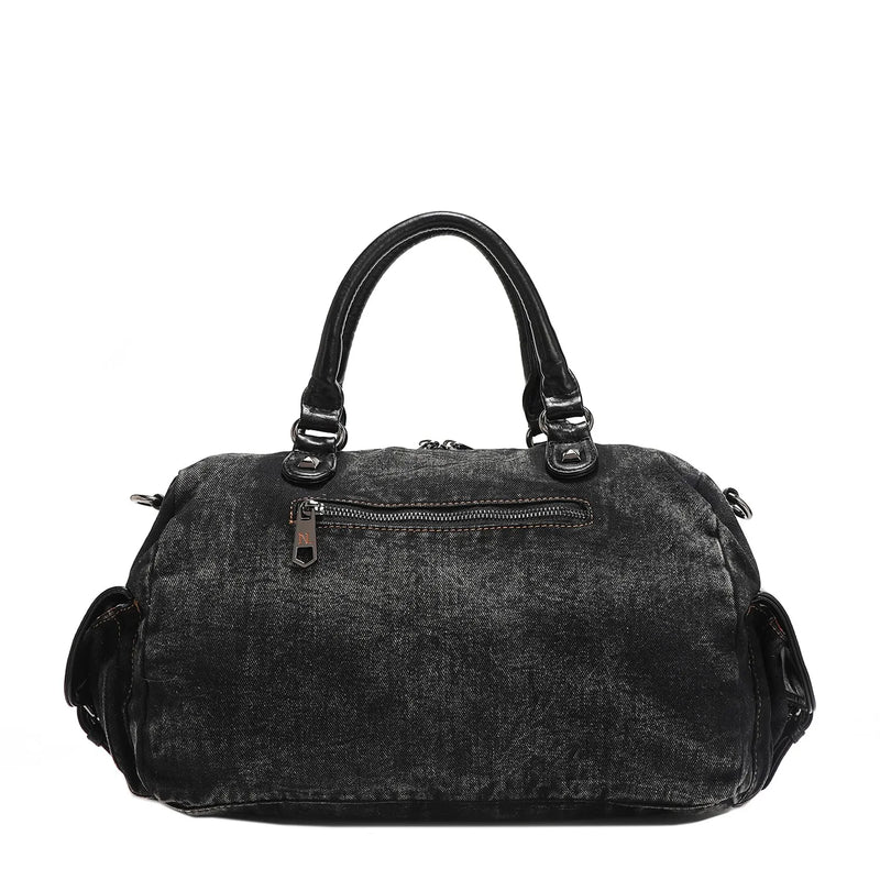 Nicole Lee USA Denim Sisters Secret Messenger Handbag