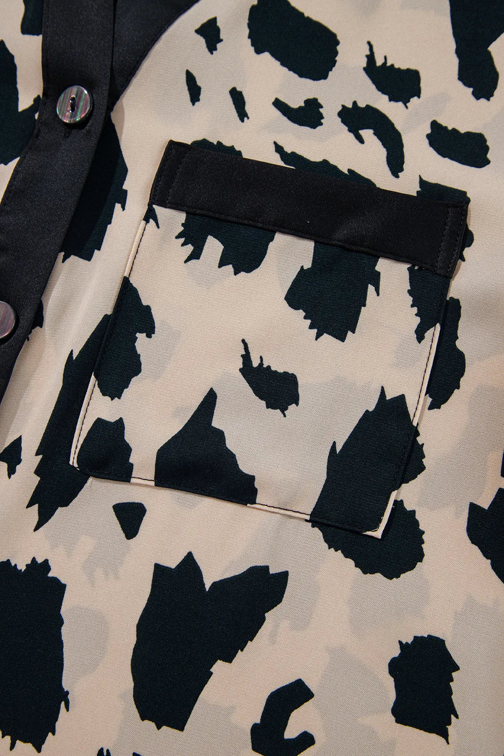 Cozy Button-Up Lounge Set with Long Sleeves & Pants