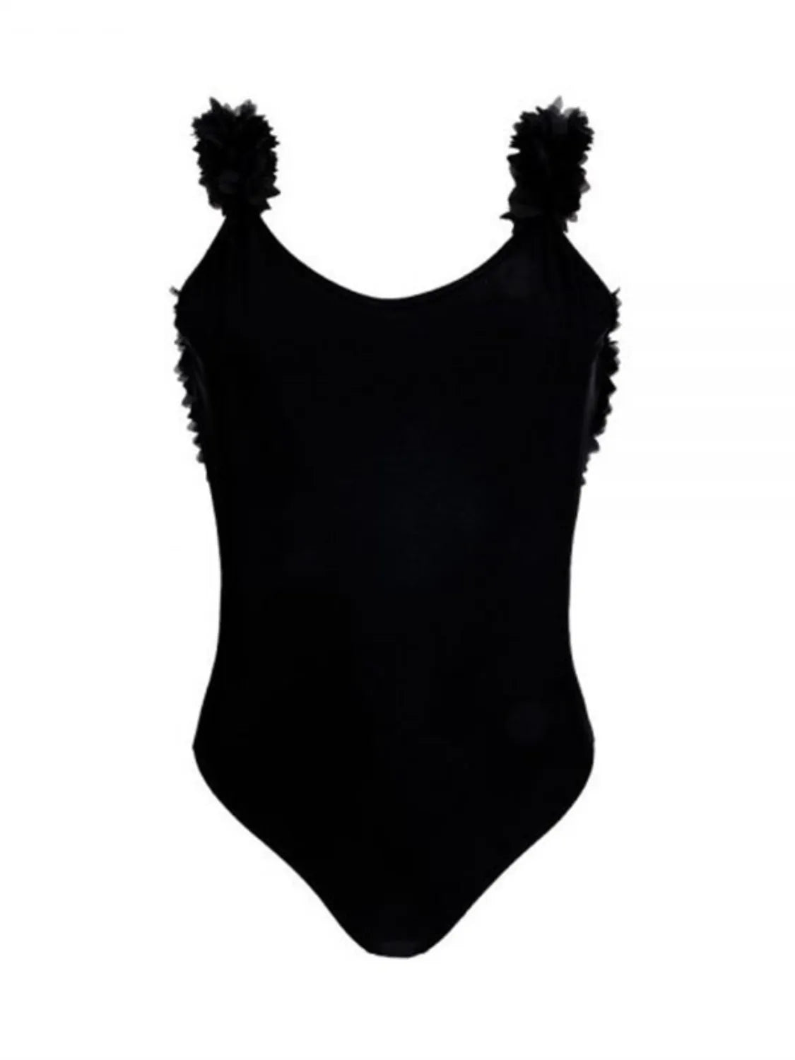 Backless Petal Strap Parent-Child Swimsuit