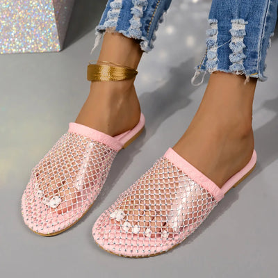 Round Toe Flats Sandals