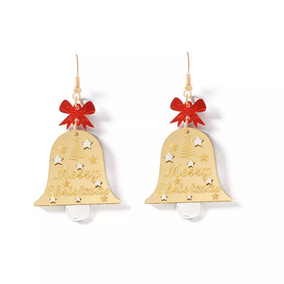 Christmas Bell Dangle Earrings