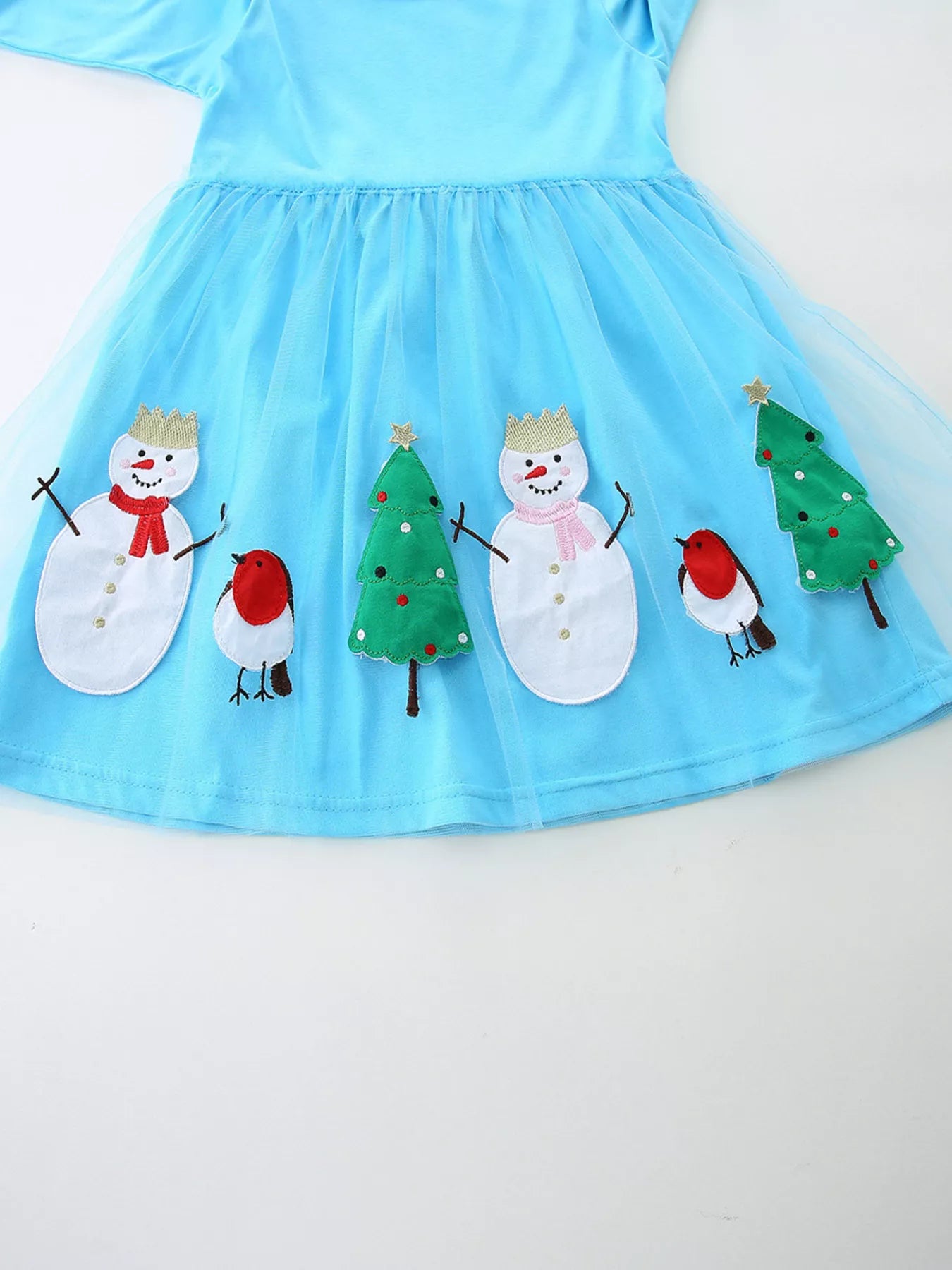 Children's Christmas Long Sleeve Dress
