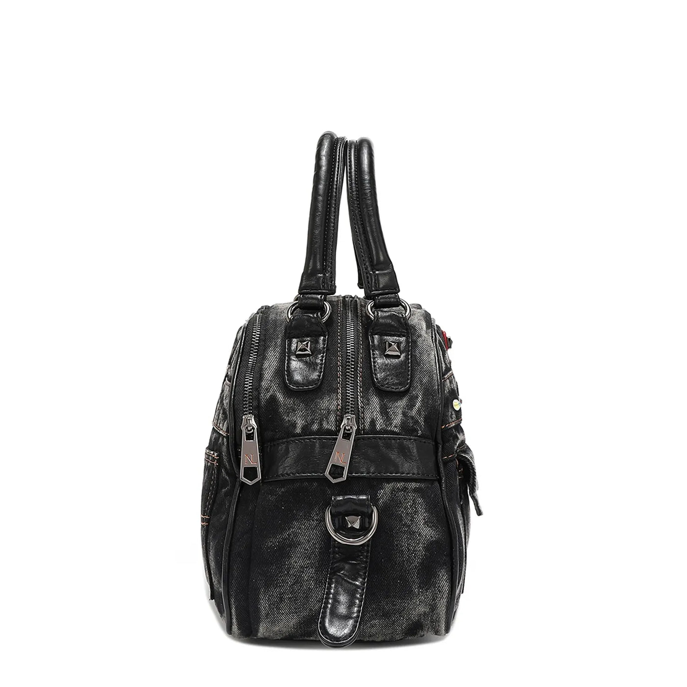 Nicole Lee USA Denim Sisters Secret Dome Handbag
