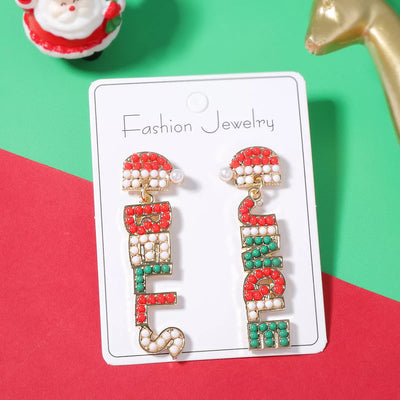 Christmas Jingle Bells Drop Earrings