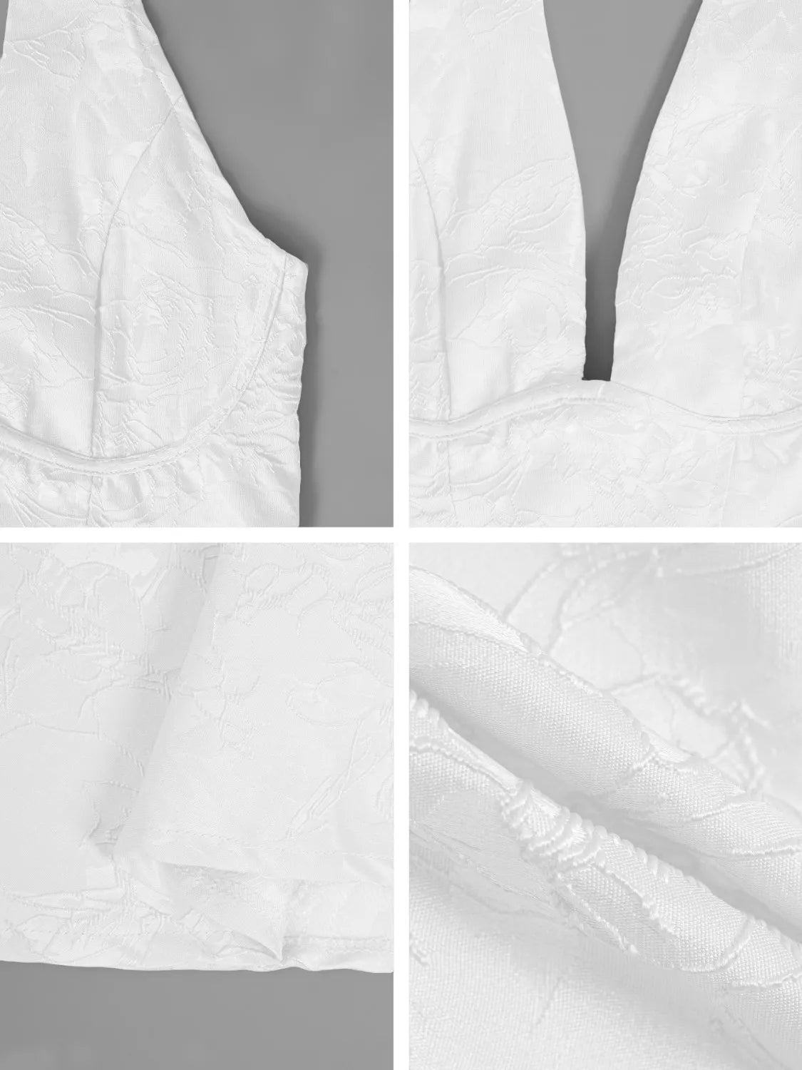 Halter Neck Midi Dress with Pockets