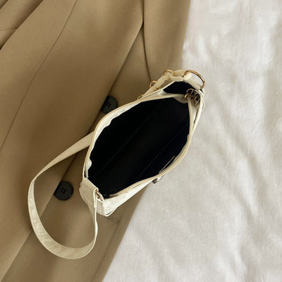 Chic Bow PU Leather Shoulder Bag for Stylish Women