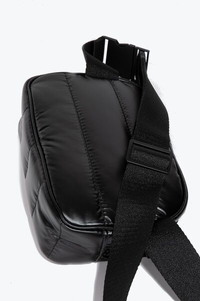 Fame Quilted Nylon Crossbody Bag for Chic Everyday Style