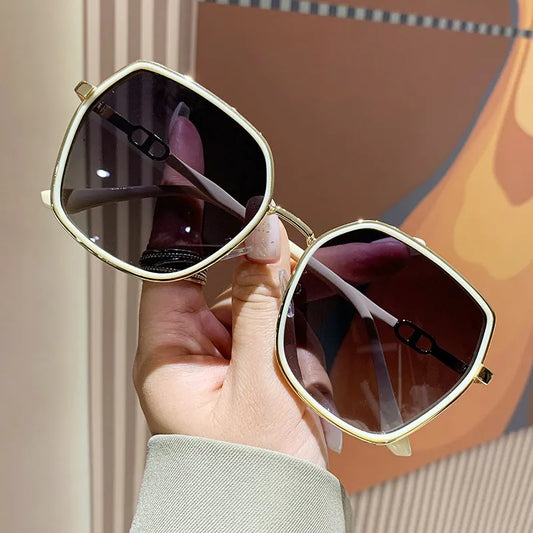 Square Frame Fashion Sunglasses