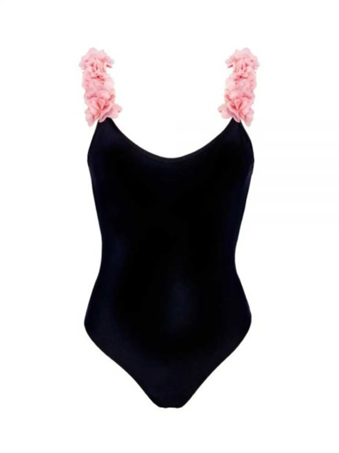 Backless Petal Strap Parent-Child Swimsuit