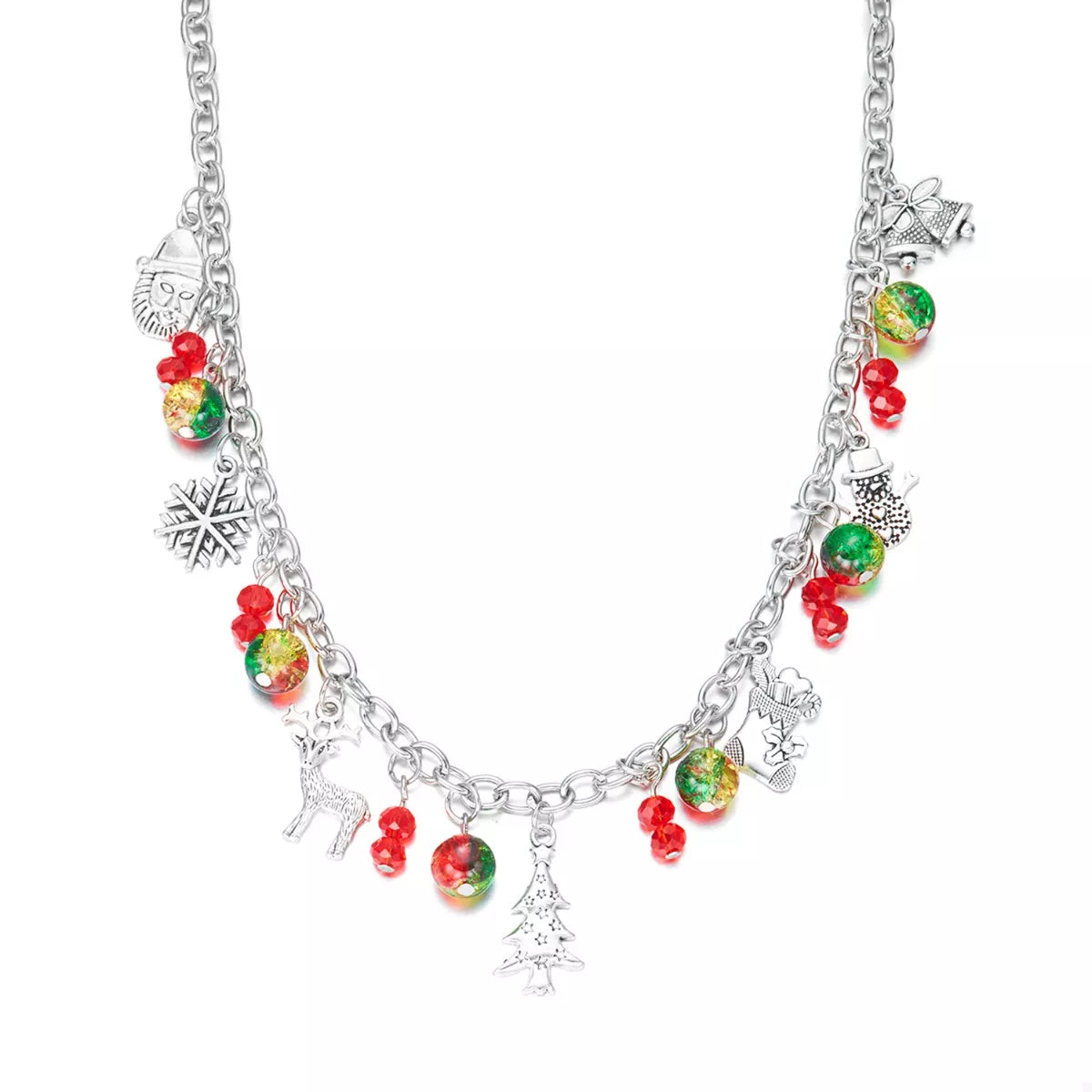 Christmas Themed Charm Necklace