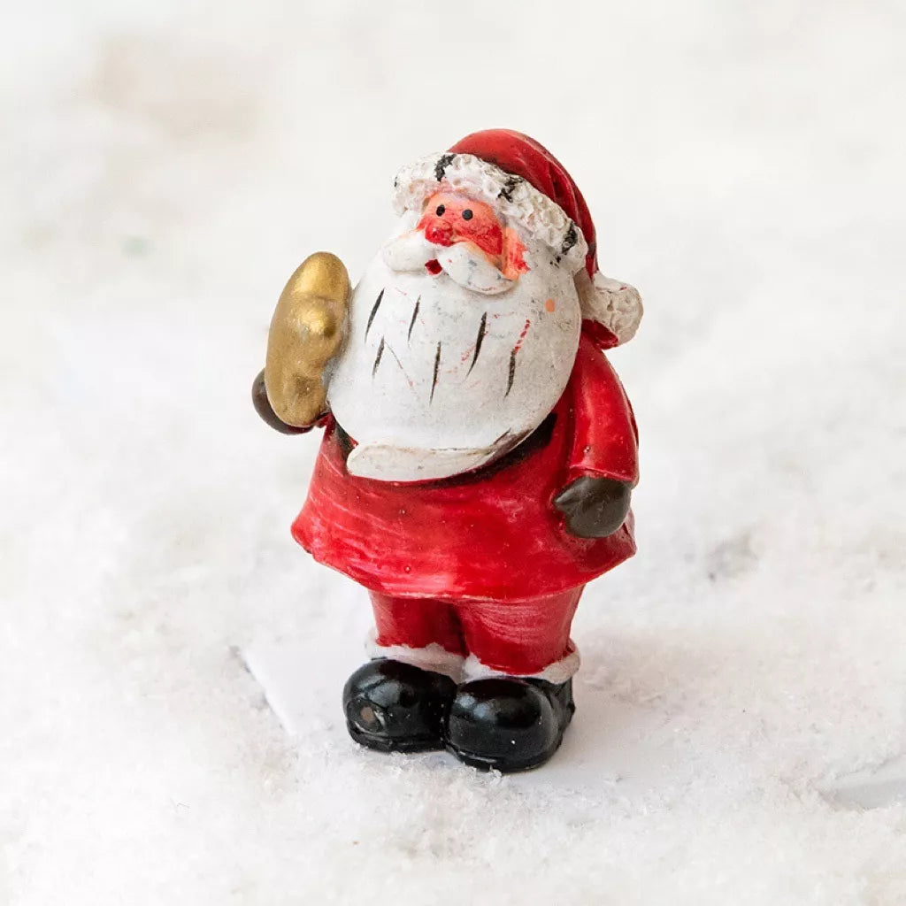 Christmas Santa Claus Miniature Figurine Ornament