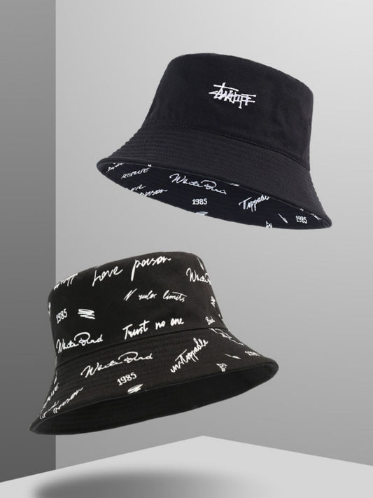 Reversible Printed Bucket Hat