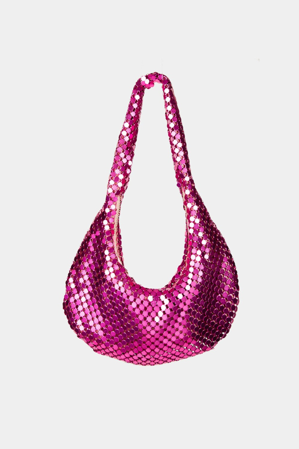Fame Sequin Disc Handbag for Dazzling Fashion Statements