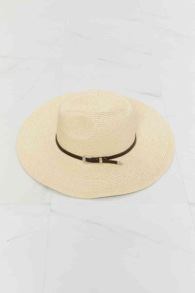 Fame Boho Summer Straw Fedora Hat for Trendy Women