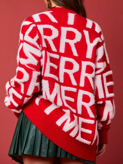 Christmas Merry Festive Holiday Sweater