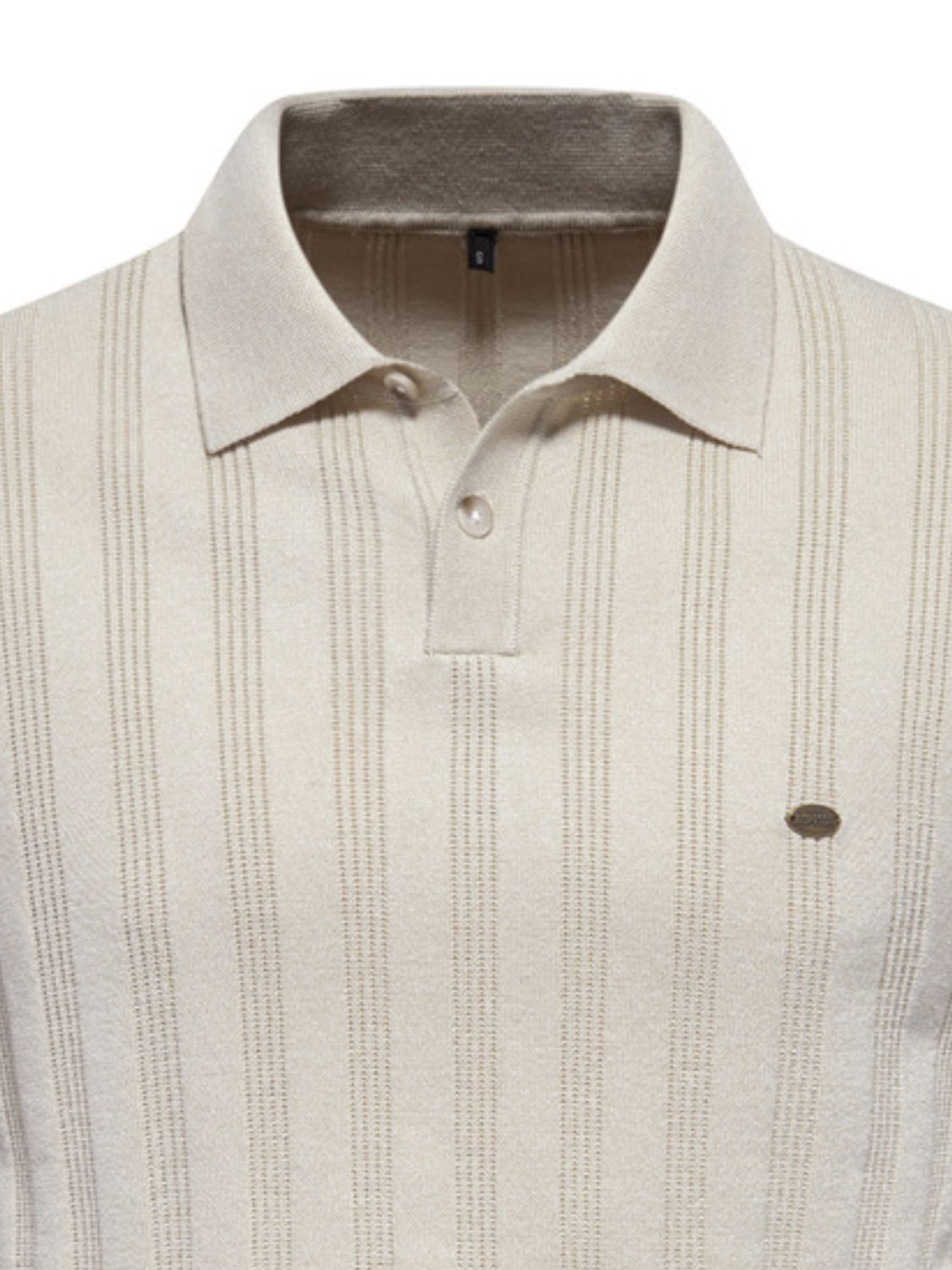 Men's Collared Neck Short Sleeve Knit Polo for Every Occasion