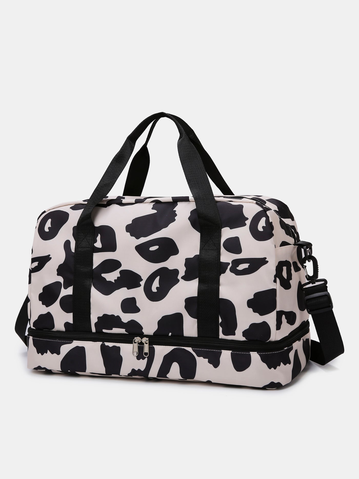 Stylish Oxford Cloth Leopard Travel Bag for All Adventures
