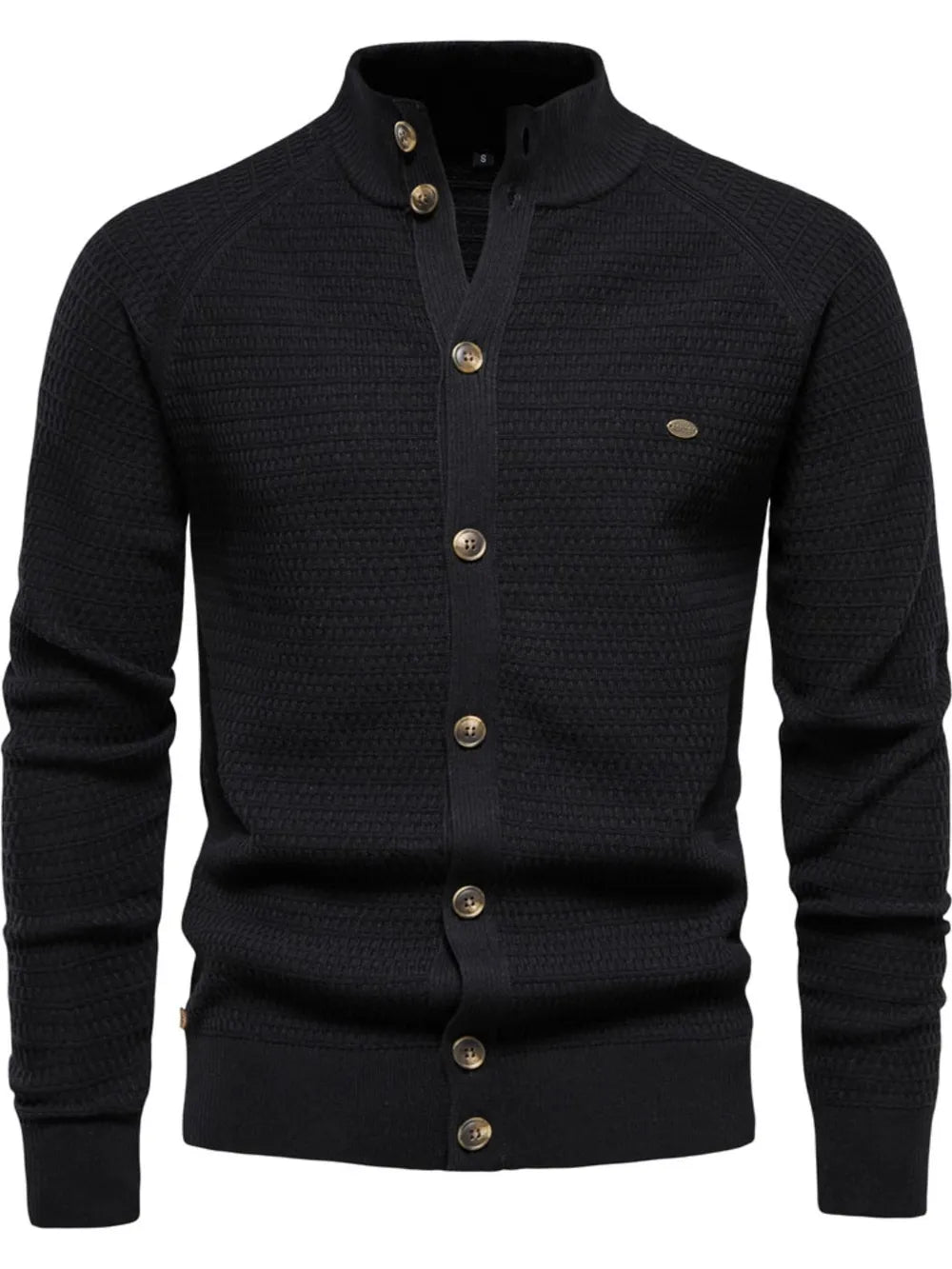 Men's Button Down Long Sleeve Cardigan