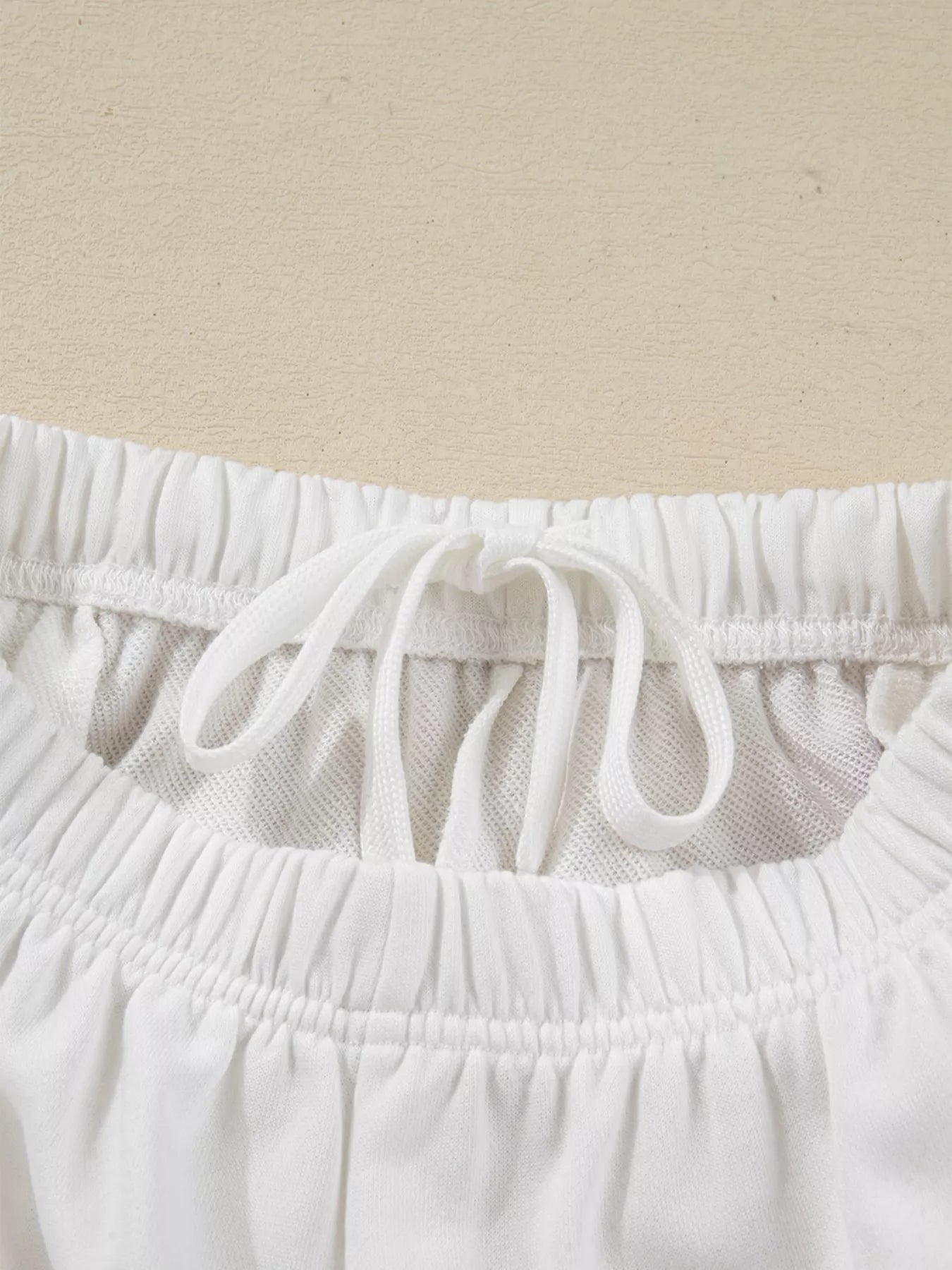 Christmas Tree Round Neck Top and Shorts Set