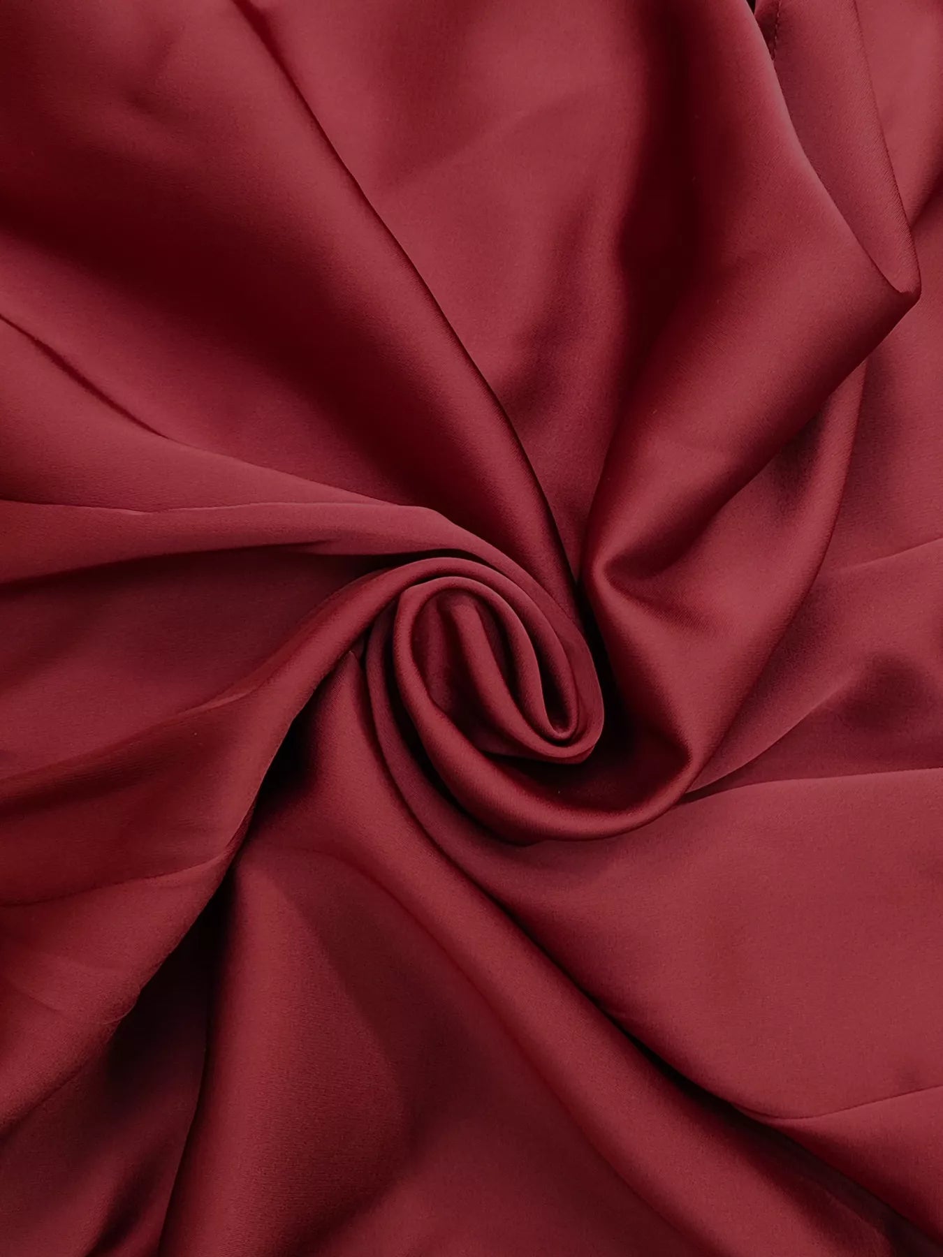 Surplice Satin Long Sleeve Dress