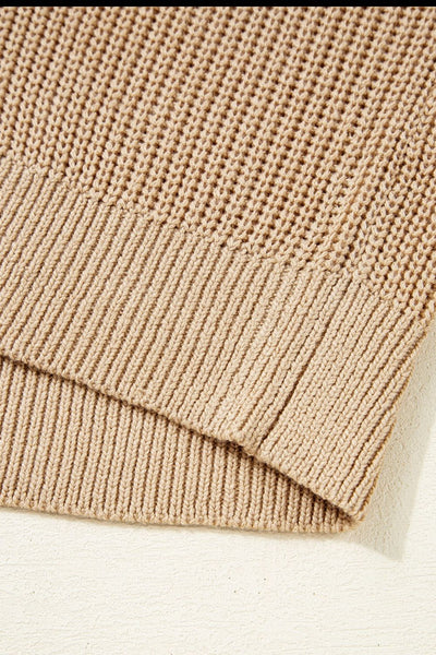 Western Cowboy Embroidery Round Neck Sleeveless Sweater