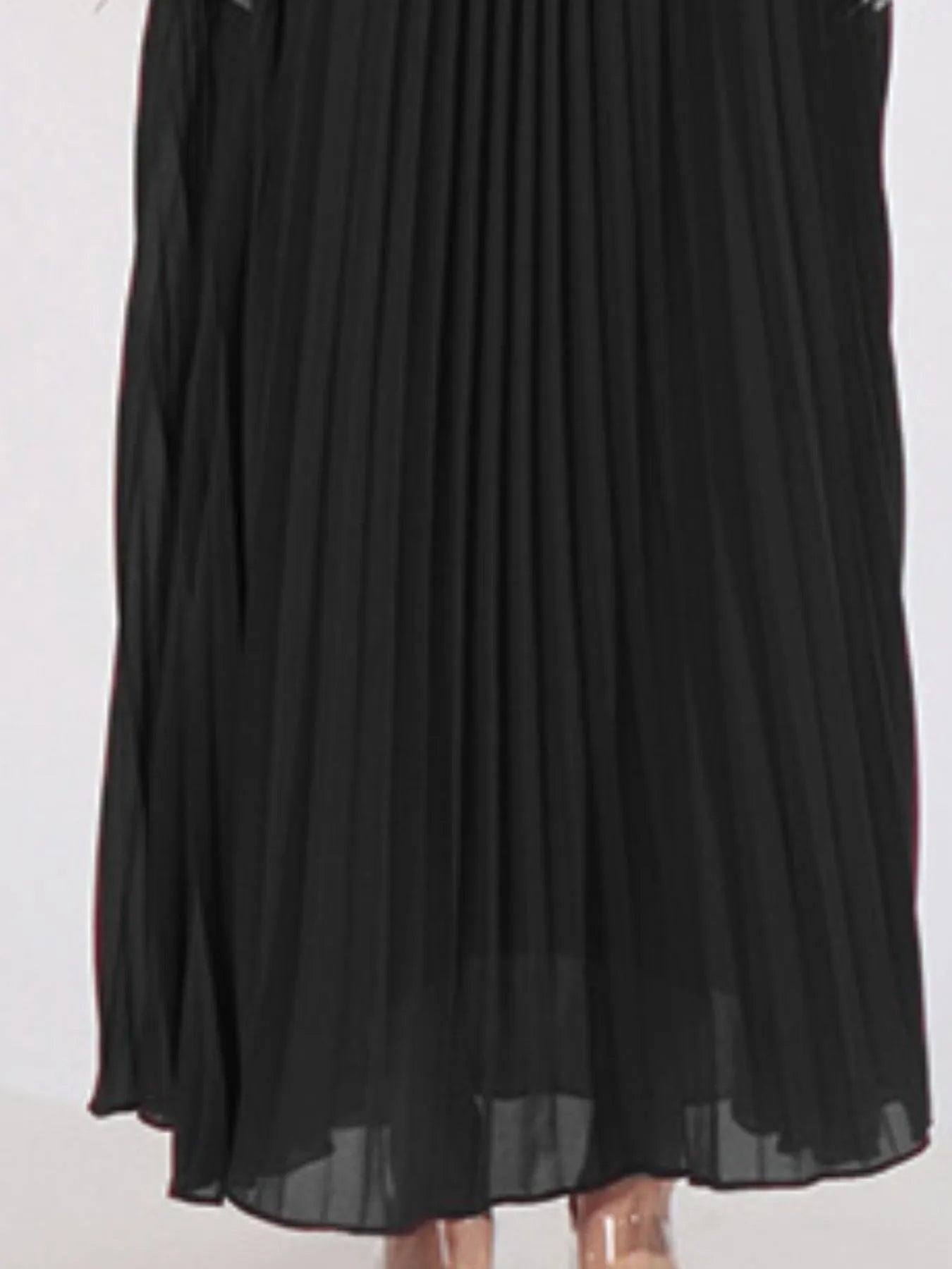 Rhinestone Long Sleeve Maxi Dress