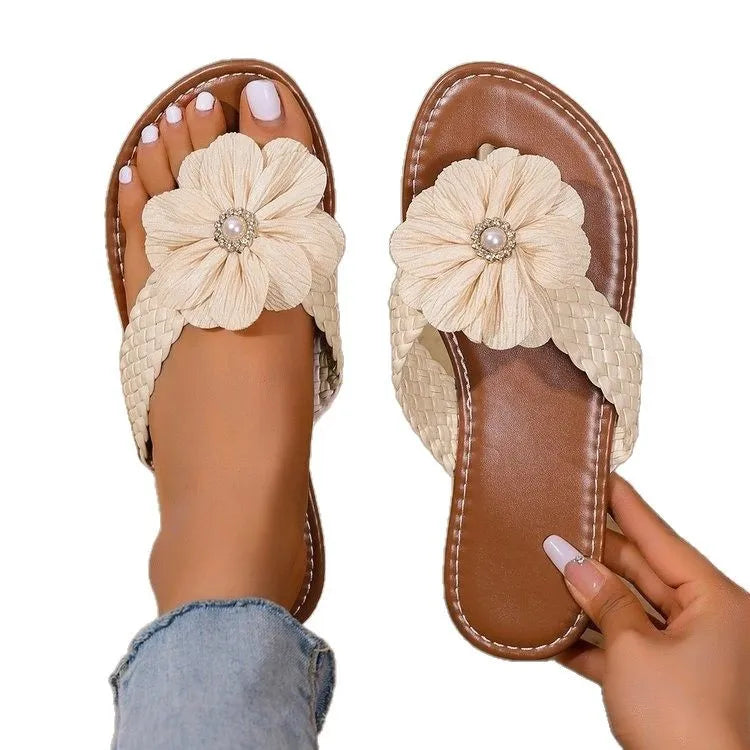 Toe Post Flats Sandals