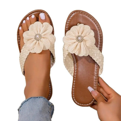 Toe Post Flats Sandals