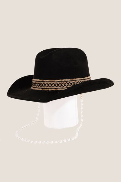 Fame Ornate Band Cowboy Hat for Stylish Western Flair