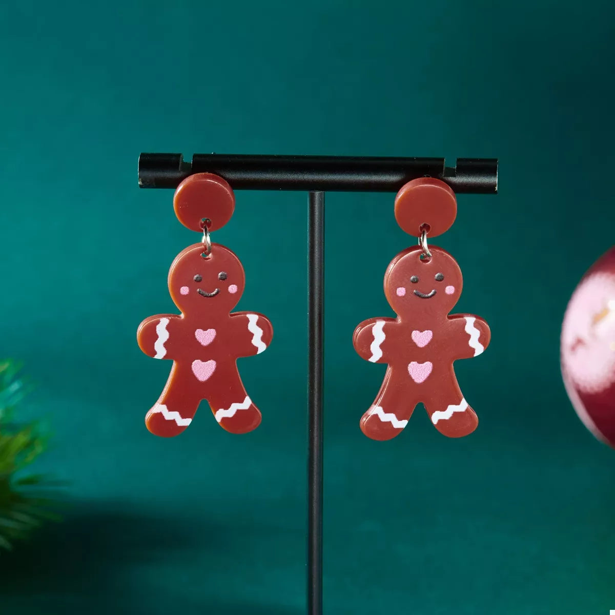 Christmas Acrylic Dangle Earrings