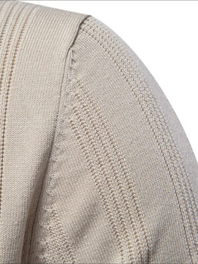 Men's Collared Neck Short Sleeve Knit Polo for Every Occasion