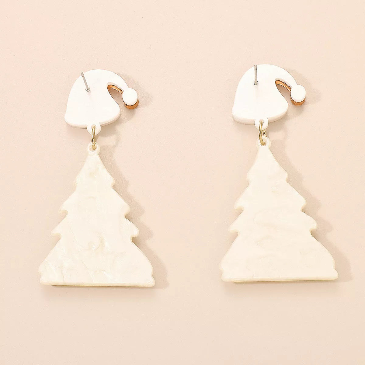 Christmas Tree Dangle Earrings