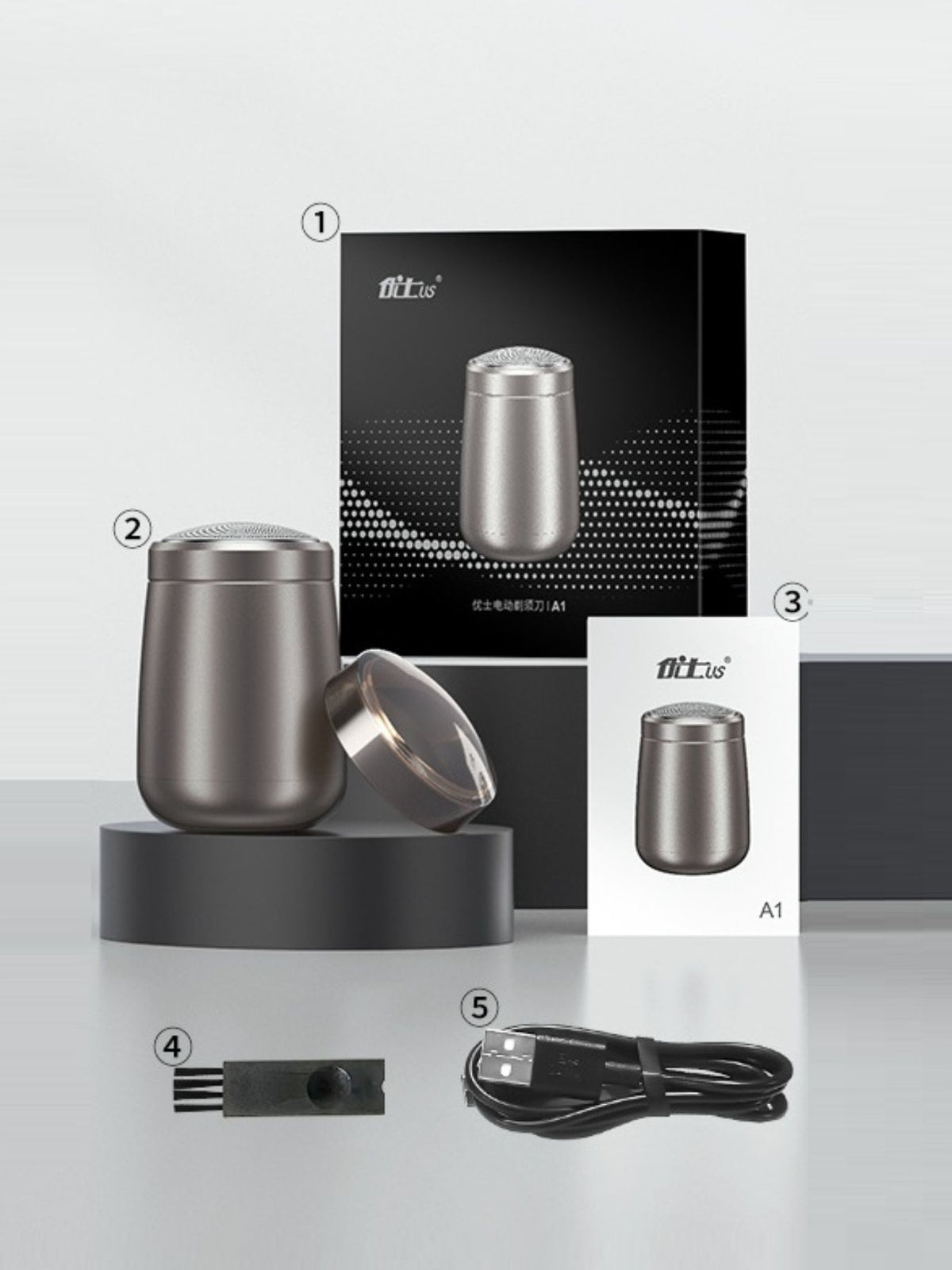 Portable Mini Electric Shaver