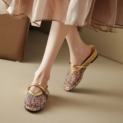 Hollow Out Wedge Sandal