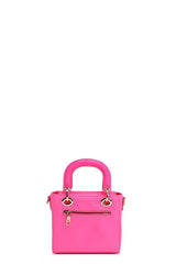 Nicole Lee USA Color Patch Handbag with Top Handle