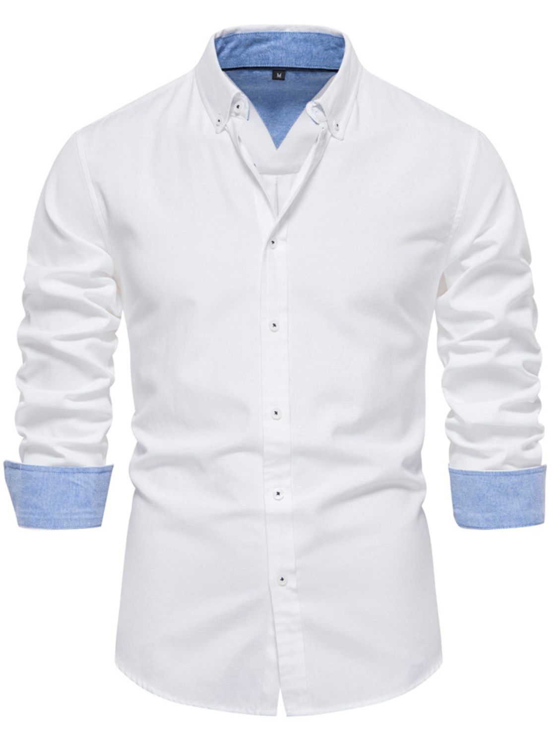 Men's Button Down Collared Neck Shirt for Stylish Comfort