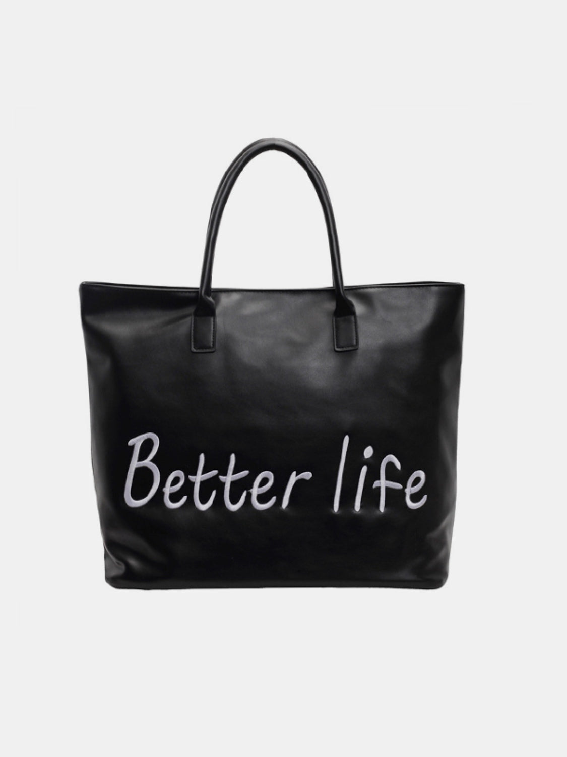 Vibrant Red PU Leather Tote Bag for Trendy Everyday Style
