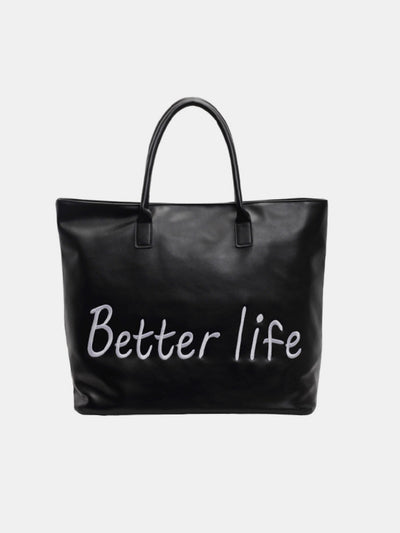 Vibrant Red PU Leather Tote Bag for Trendy Everyday Style