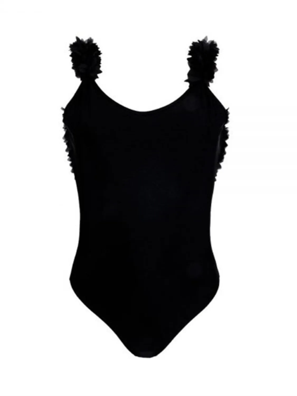 Backless Petal Strap Parent-Child Swimsuit