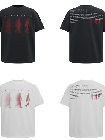 Men's Graphic Short Sleeve Oversized T-Shirt