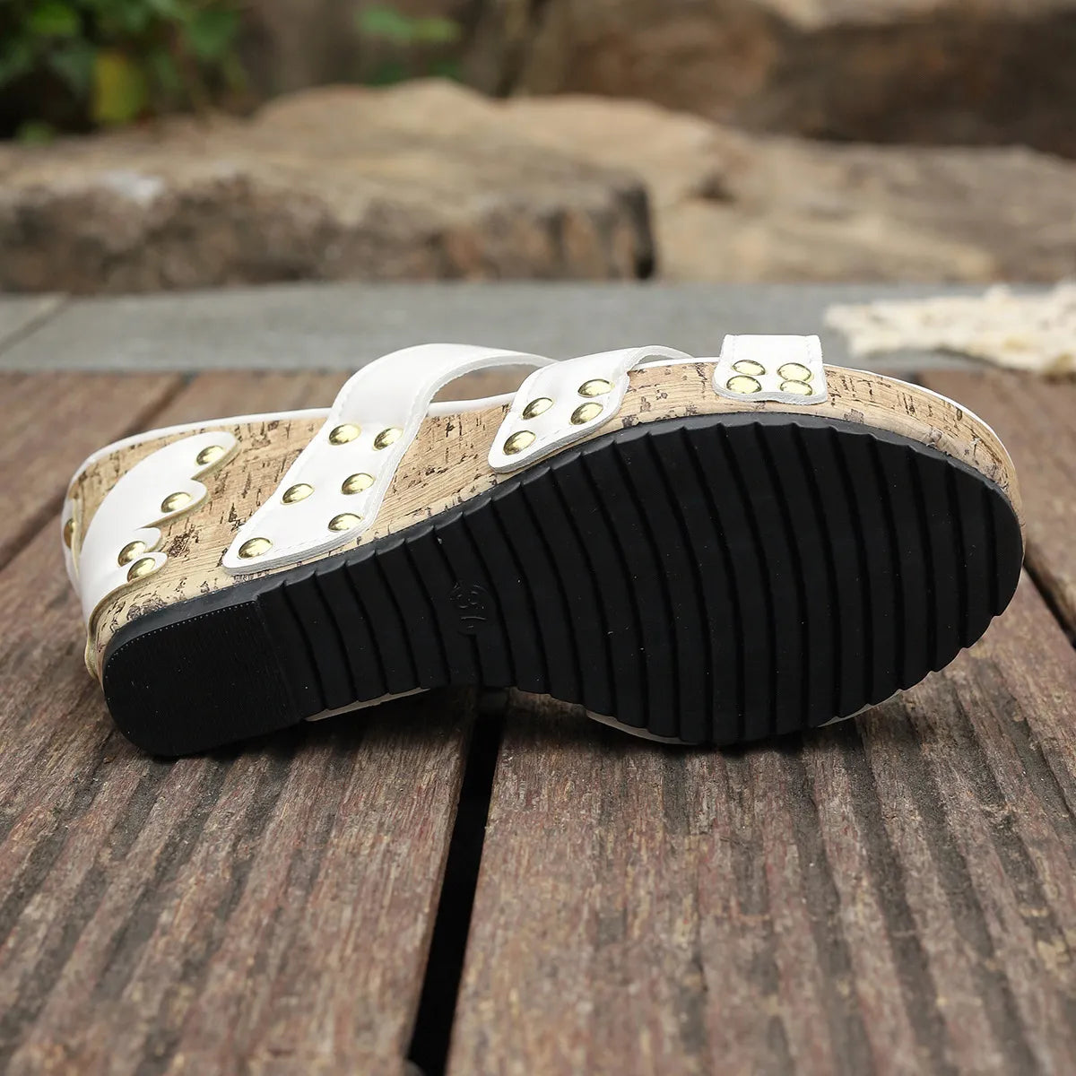 Open Toe Wedge Sandals