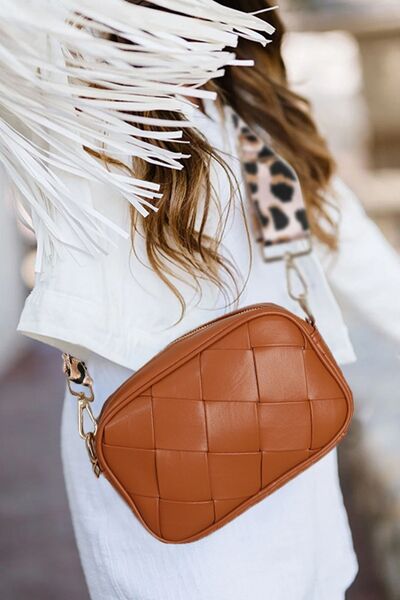 Stylish Zenana Cassette Woven Crossbody Bag for You
